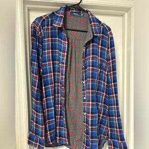 Chubbies Men’s Size L Reversible Flannel